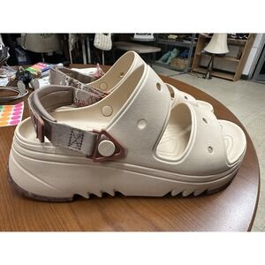 Crocs Unisex Adult Hiker Xscape Clog Vanilla - US Men's 9 Women's 11